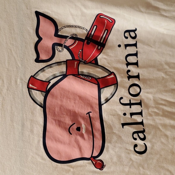 Vineyard Vines L Long Sleeve California Lifeguard Whale - Picture 4 of 7